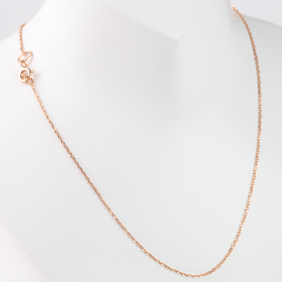 Anchor Chain | 14K Rose Gold (585) - Ukrainian Jewelry