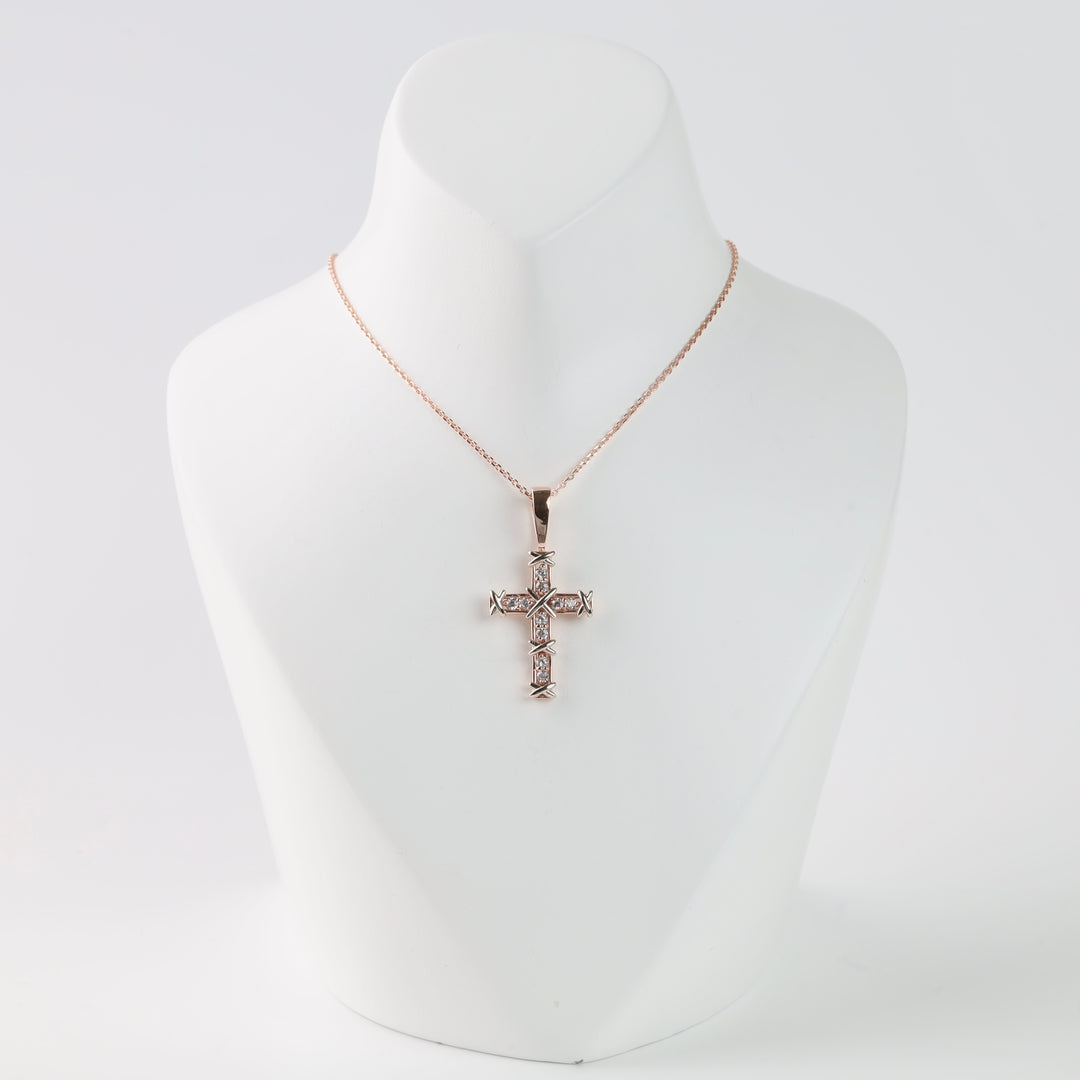 Cross "Light of Faith" | Gold 585 (14K) - Ukrainian Jewelry