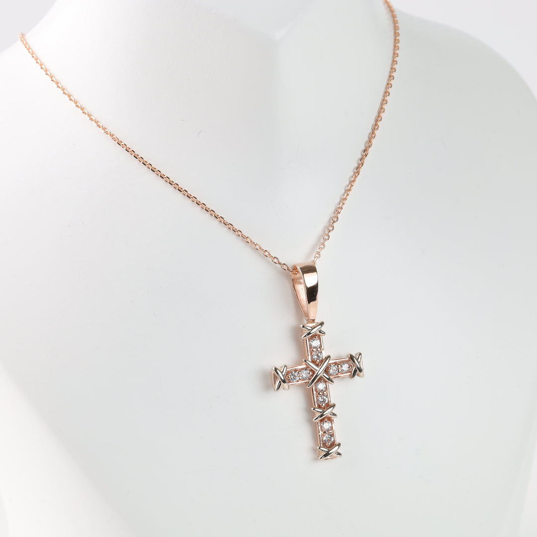 Cross "Light of Faith" | Gold 585 (14K) - Ukrainian Jewelry