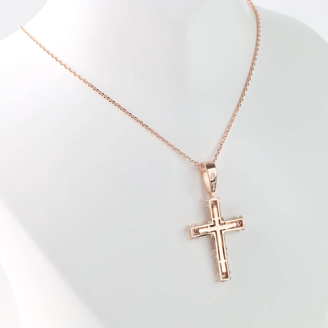 Cross "Light of Faith" | Gold 585 (14K) - Ukrainian Jewelry
