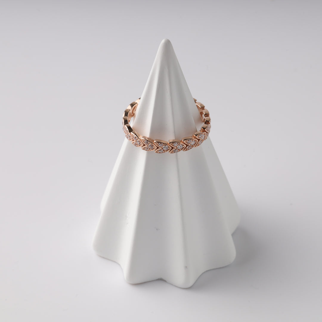 Gold Ring - Radiant Geometry | Gold 585 (14K) - Ukrainian Jewelry