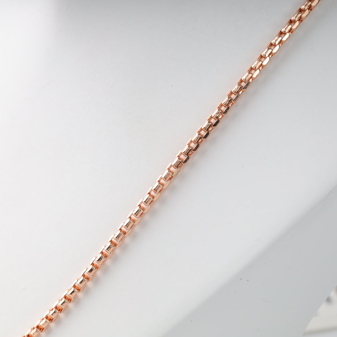 Venetian chain | Rose Gold 585 (14K) - Ukrainian Jewelry