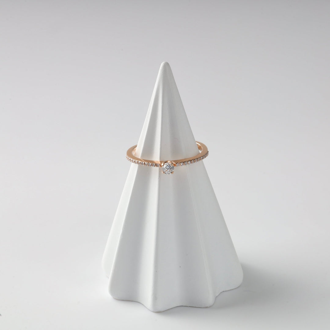 "My Love" Ring | 14K Rose Gold (585) - Ukrainian Jewelry