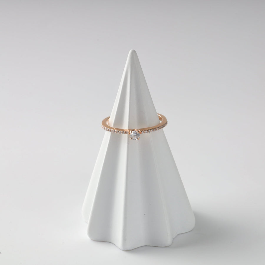 "My Love" Ring | 14K Rose Gold (585) - Ukrainian Jewelry