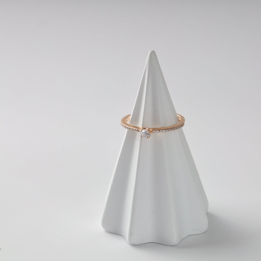 "My Love" Ring | 14K Rose Gold (585) - Ukrainian Jewelry