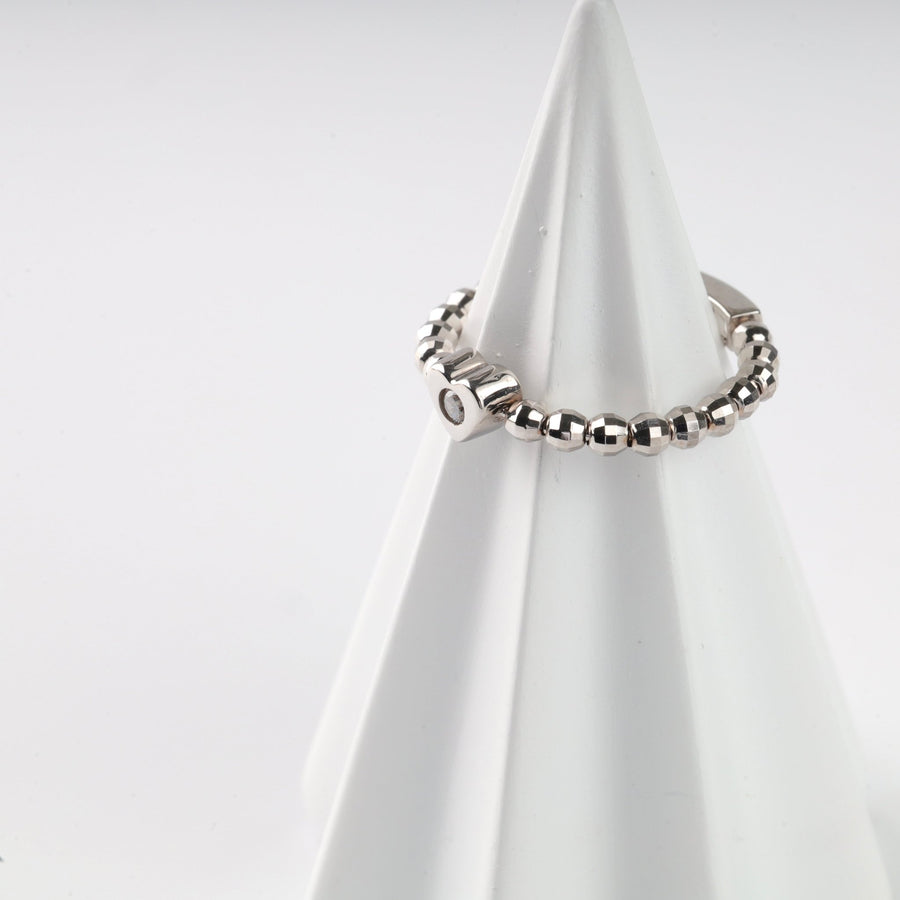 "With You" Ring | 14K White Gold (585) - Ukrainian Jewelry