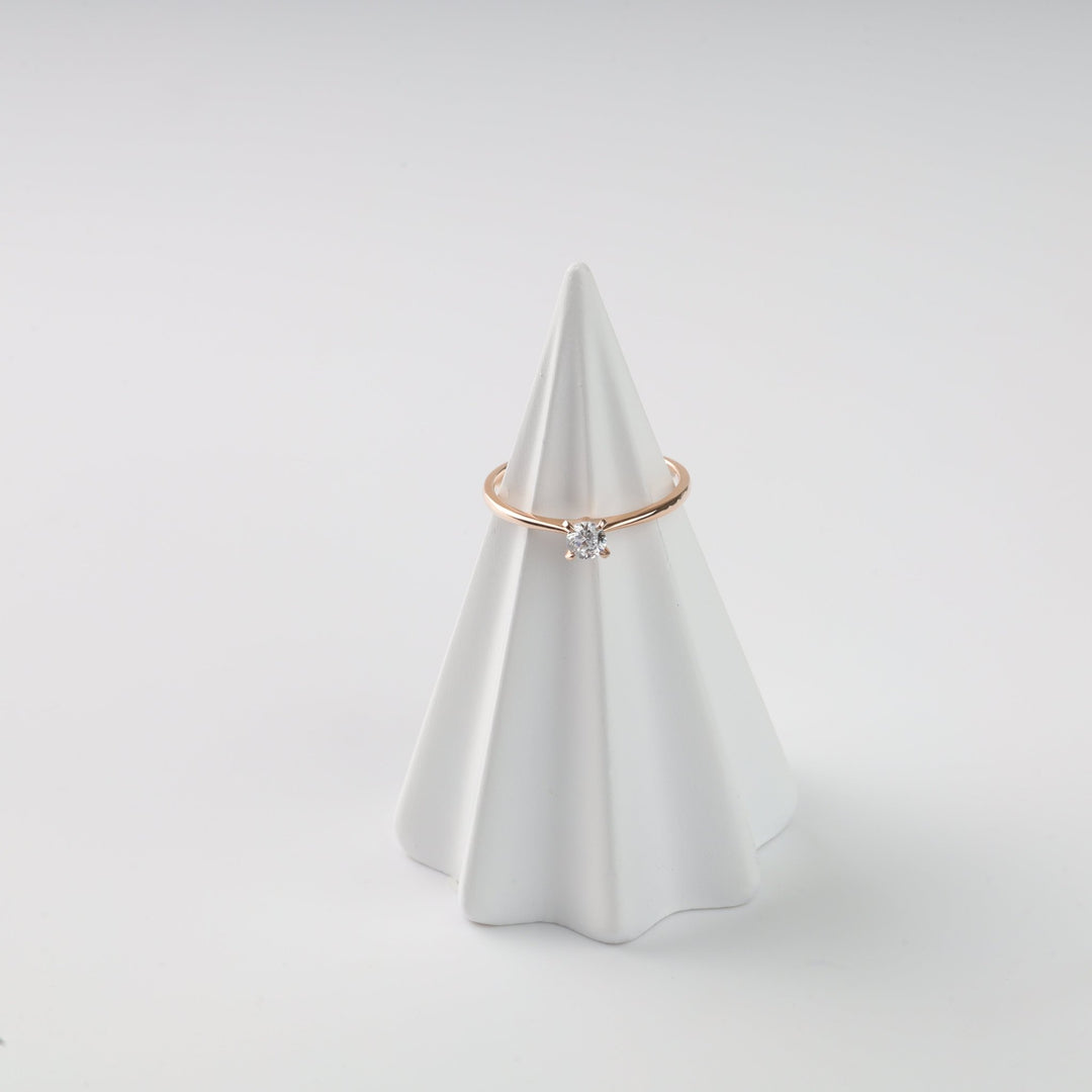 "Promise of the Heart" Ring | 14K Rose Gold (585) - Ukrainian Jewelry