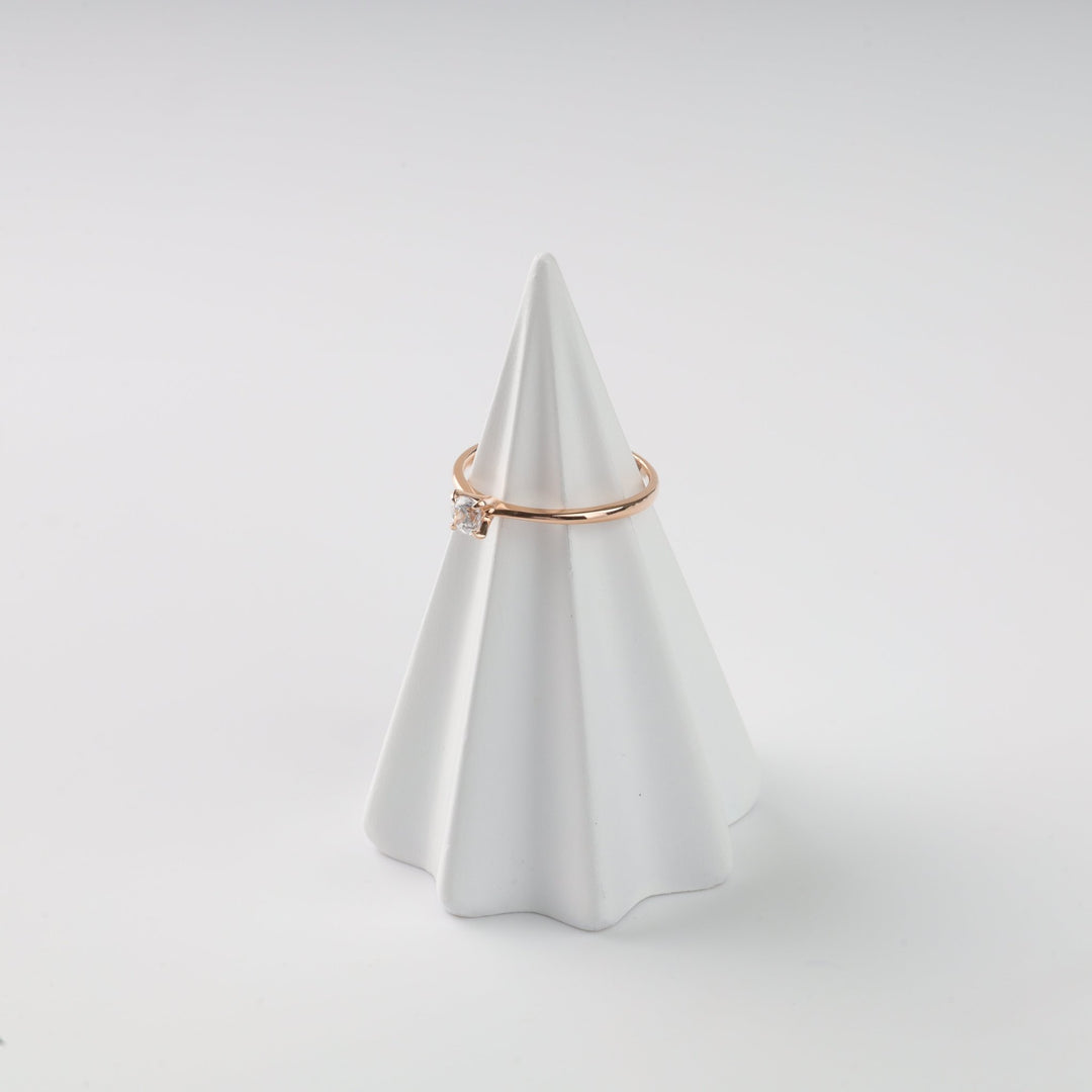 "Promise of the Heart" Ring | 14K Rose Gold (585) - Ukrainian Jewelry