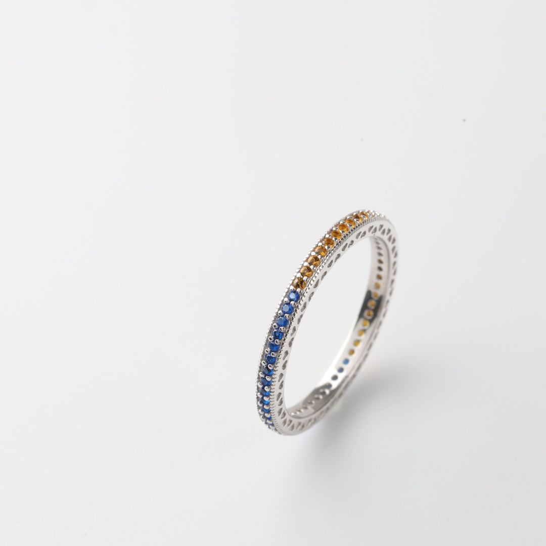 Ring of Freedom Light | Sterling Silver 925 - Ukrainian Jewelry