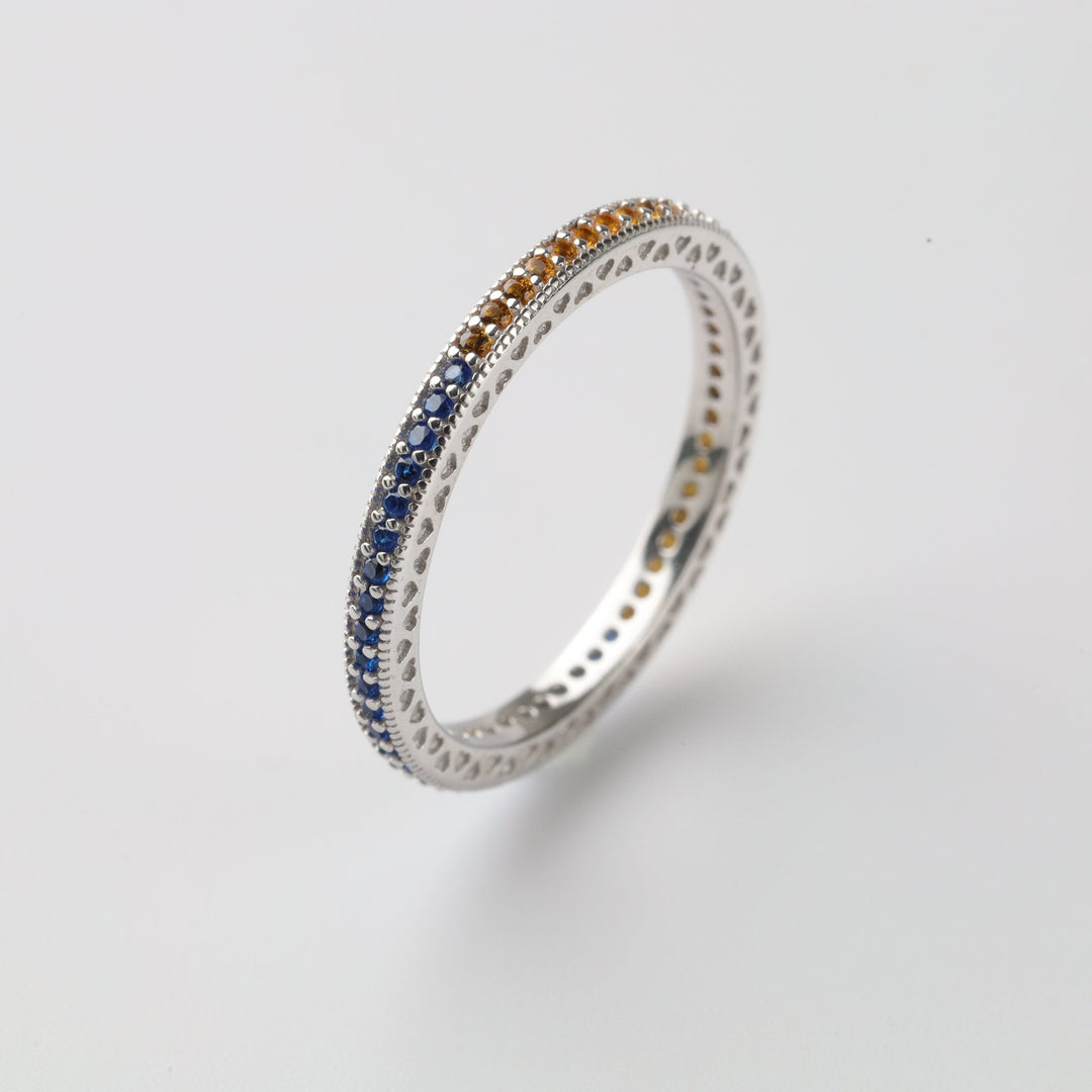 Ring of Freedom Light | Sterling Silver 925 - Ukrainian Jewelry