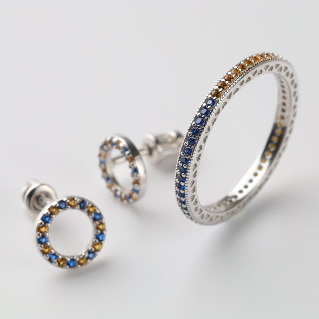 Ring of Freedom Light | Sterling Silver 925 - Ukrainian Jewelry