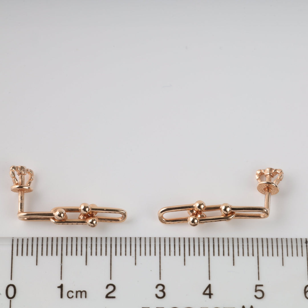 Timeless Screw-back Earrings | 14K Rose gold (585) - Ukrainian Jewelry