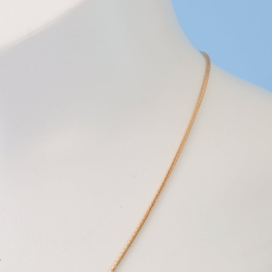 Snake Chain | 14K Rose Gold (585) - Ukrainian Jewelry
