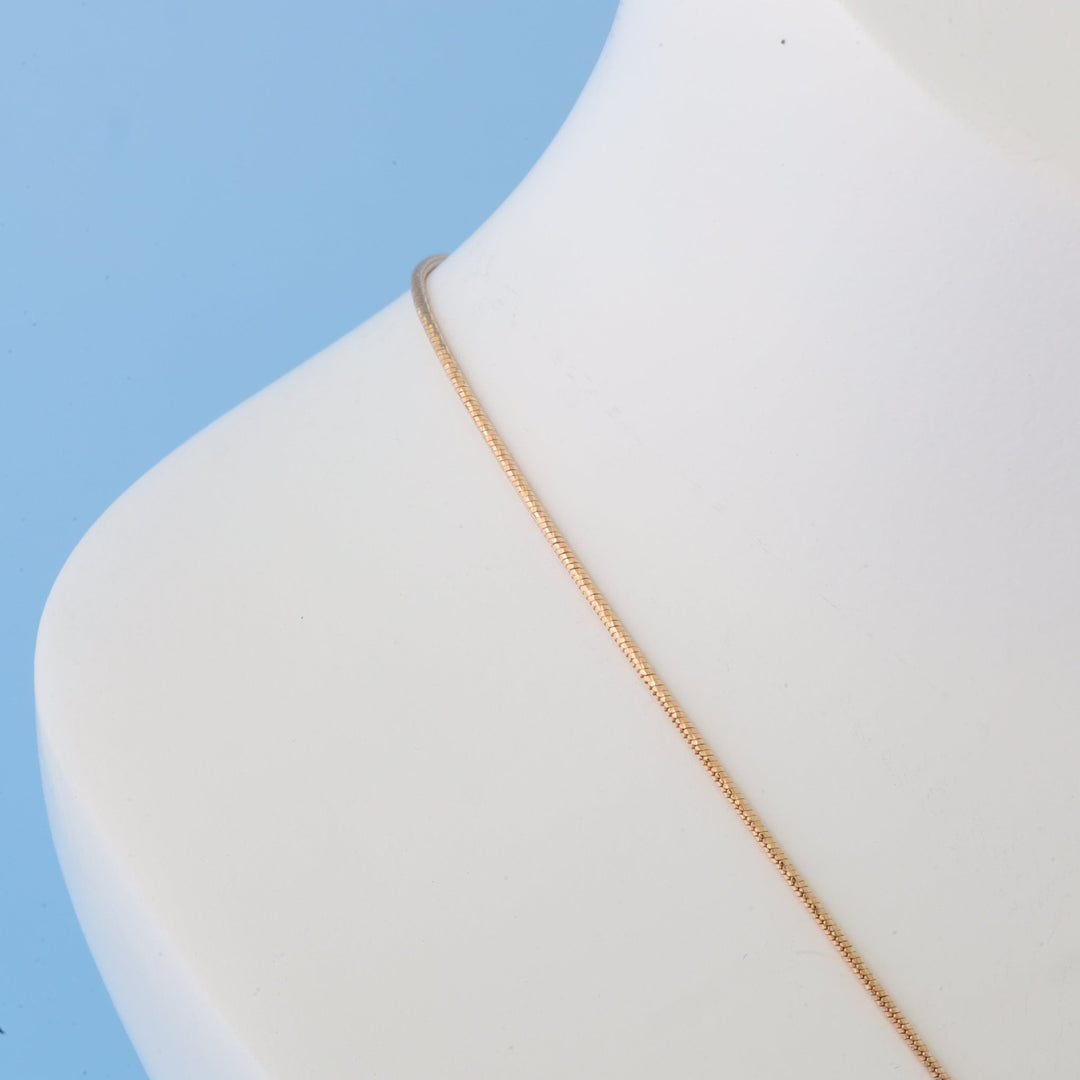 Snake Chain | 14K Rose Gold (585) - Ukrainian Jewelry