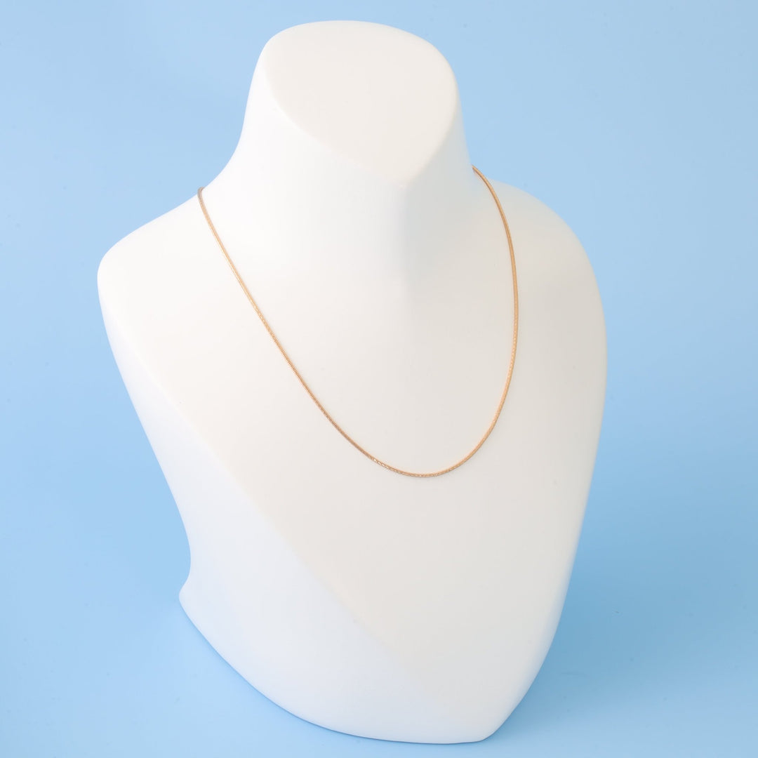 Snake Chain | 14K Rose Gold (585) - Ukrainian Jewelry