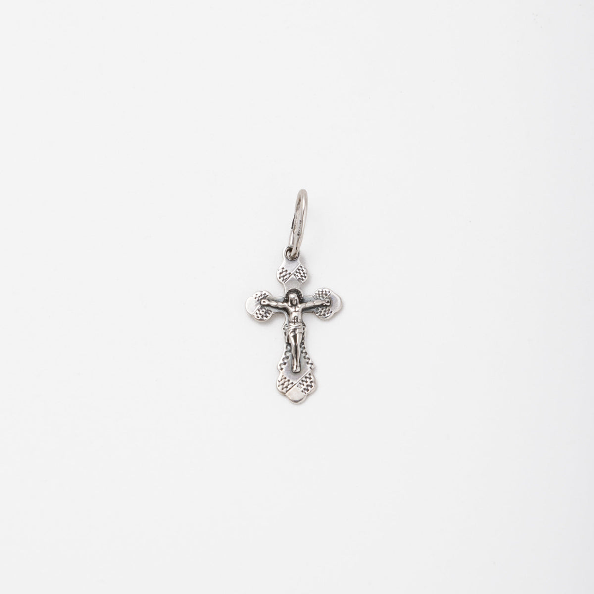 Children's Silver 925 Small Crucifix Pendant | Ukrainian Jewelry
