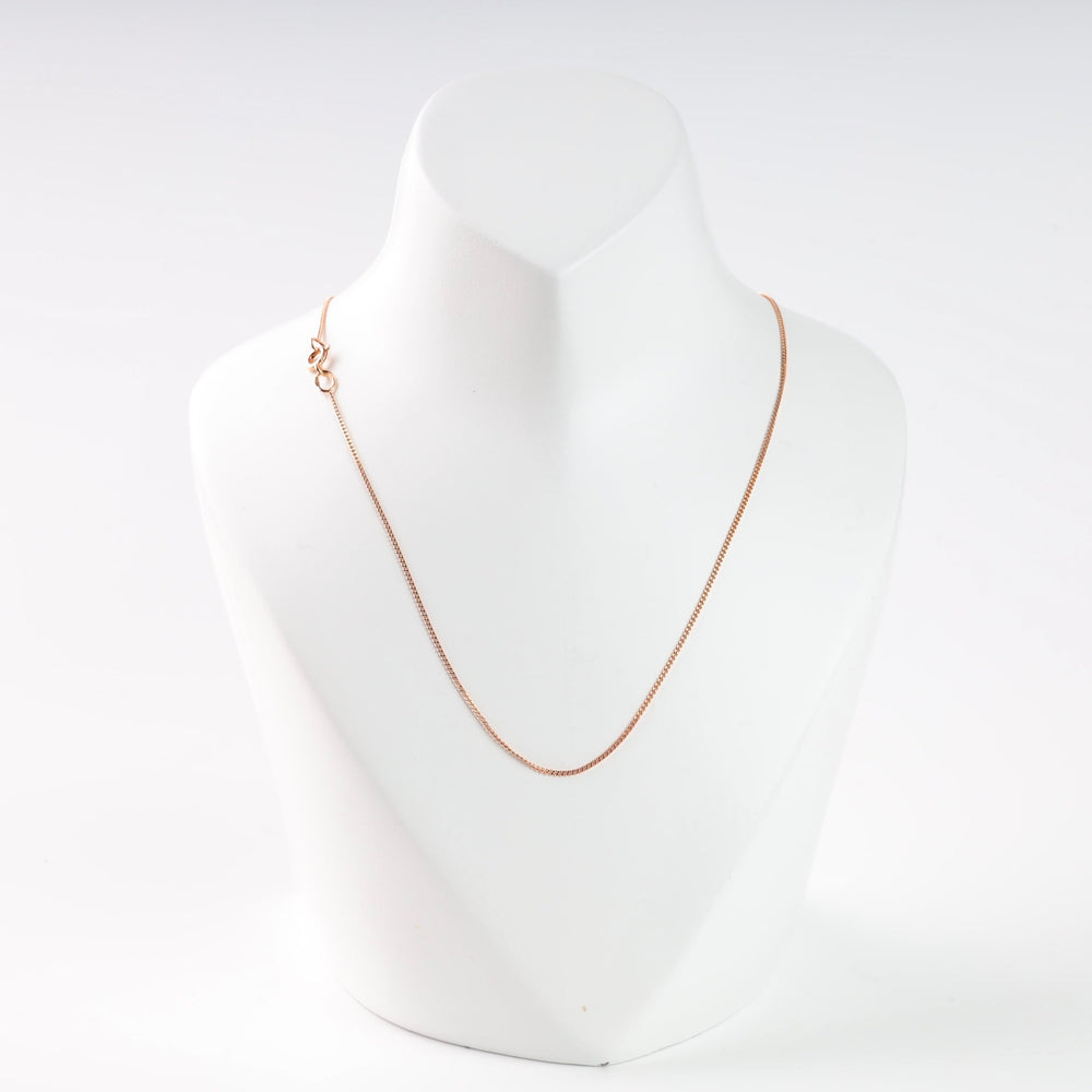 Rose Gold 585 Fine Chain Necklace | Ukrainian Jewelry