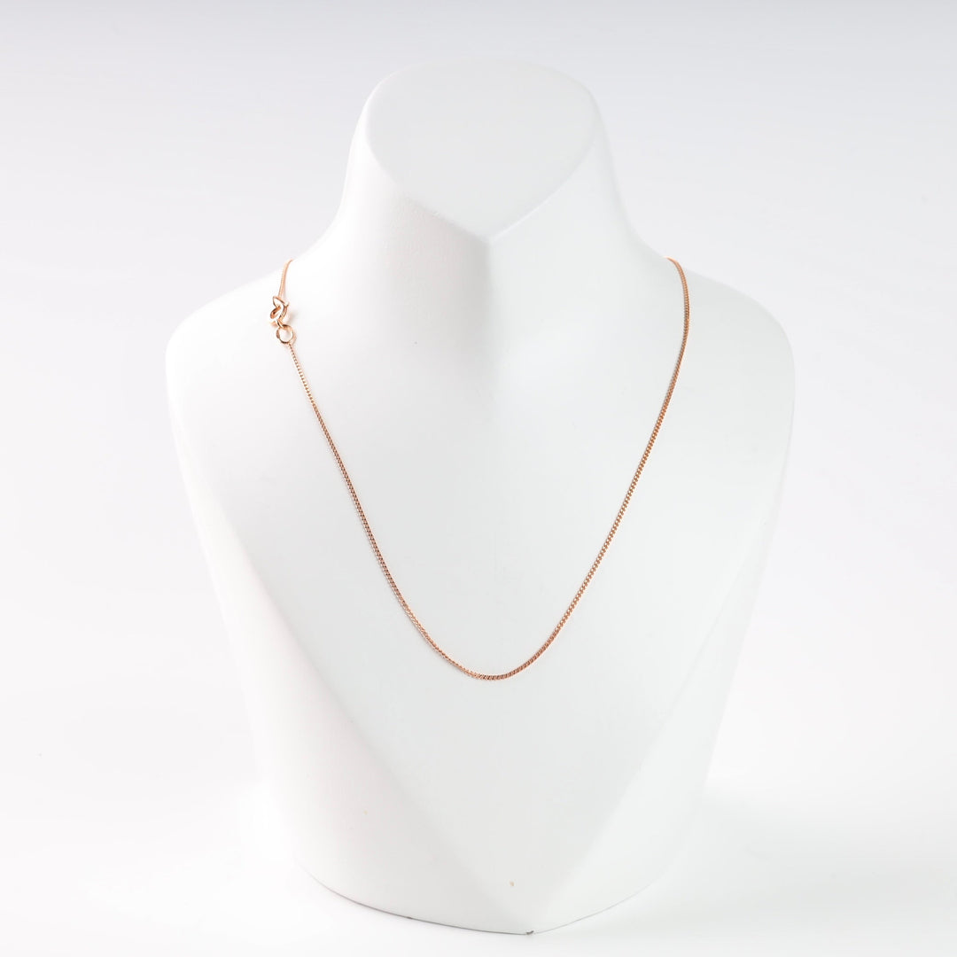Rose Gold 585 Fine Chain Necklace | Ukrainian Jewelry