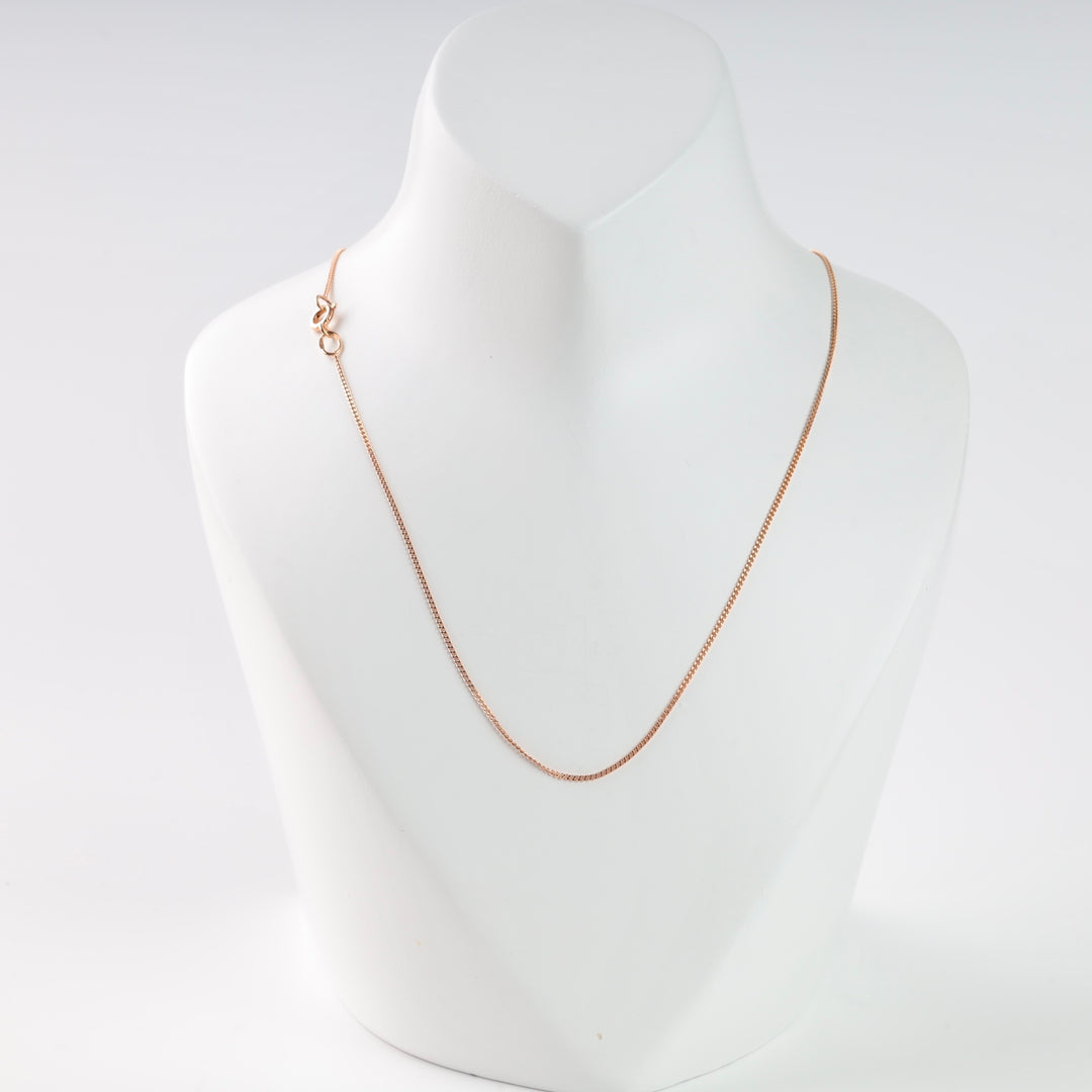 Thin Pansy Chain | 14K Gold - Ukrainian Jewelry