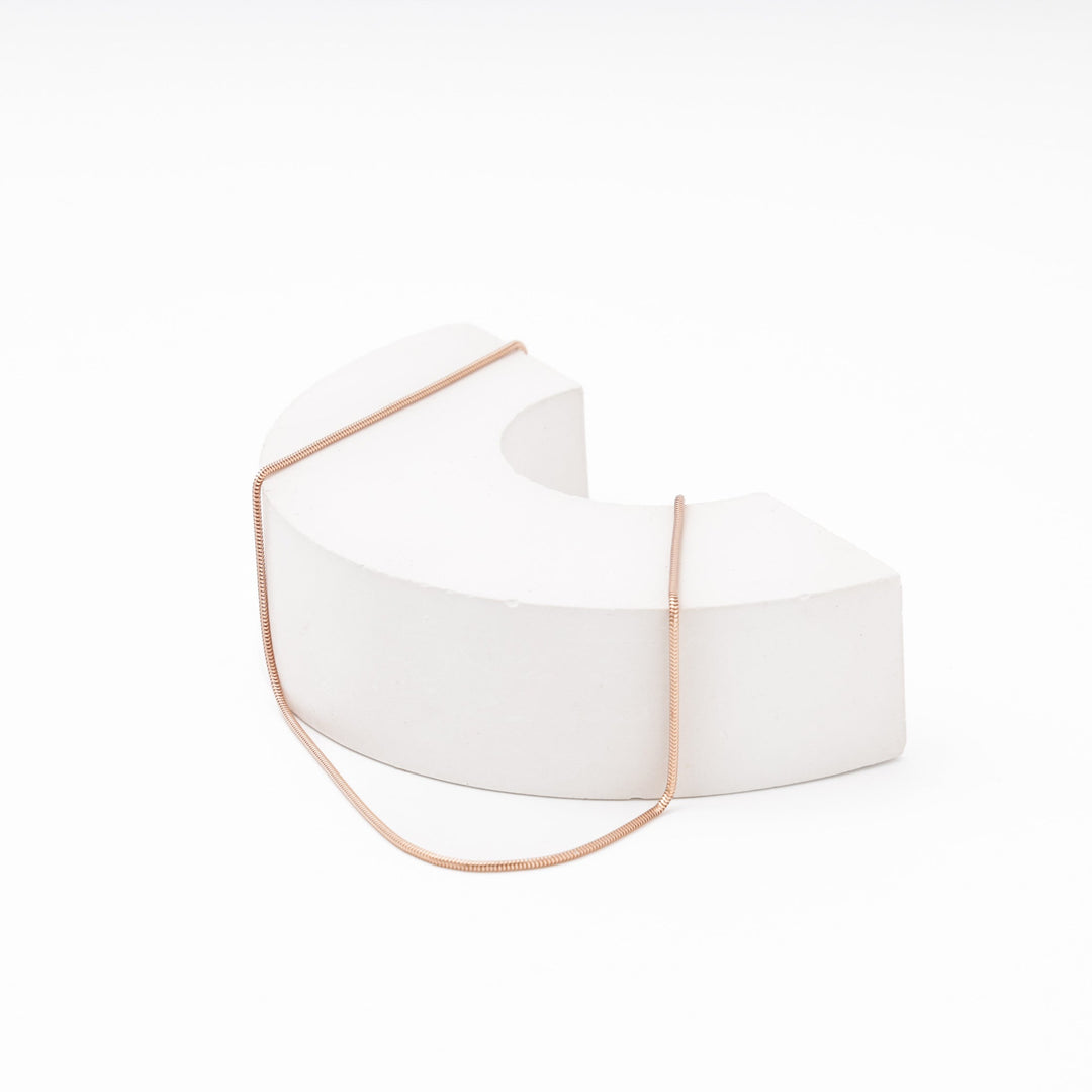 Rose Gold Snake Chain, 14K (585) | Ukrainian Jewelry