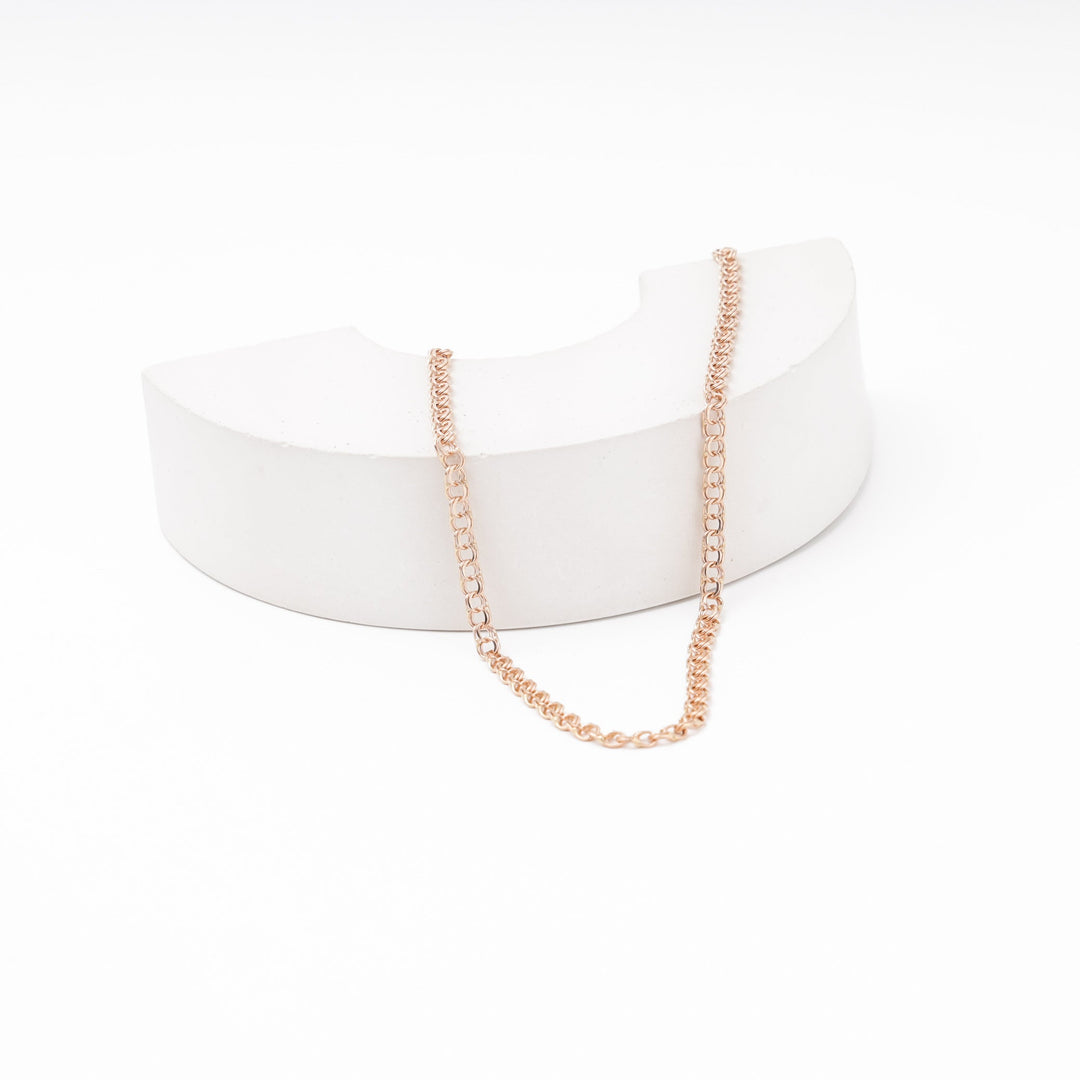 Rose Gold Bismarck Chain, 14K (585) | Ukrainian Jewelry