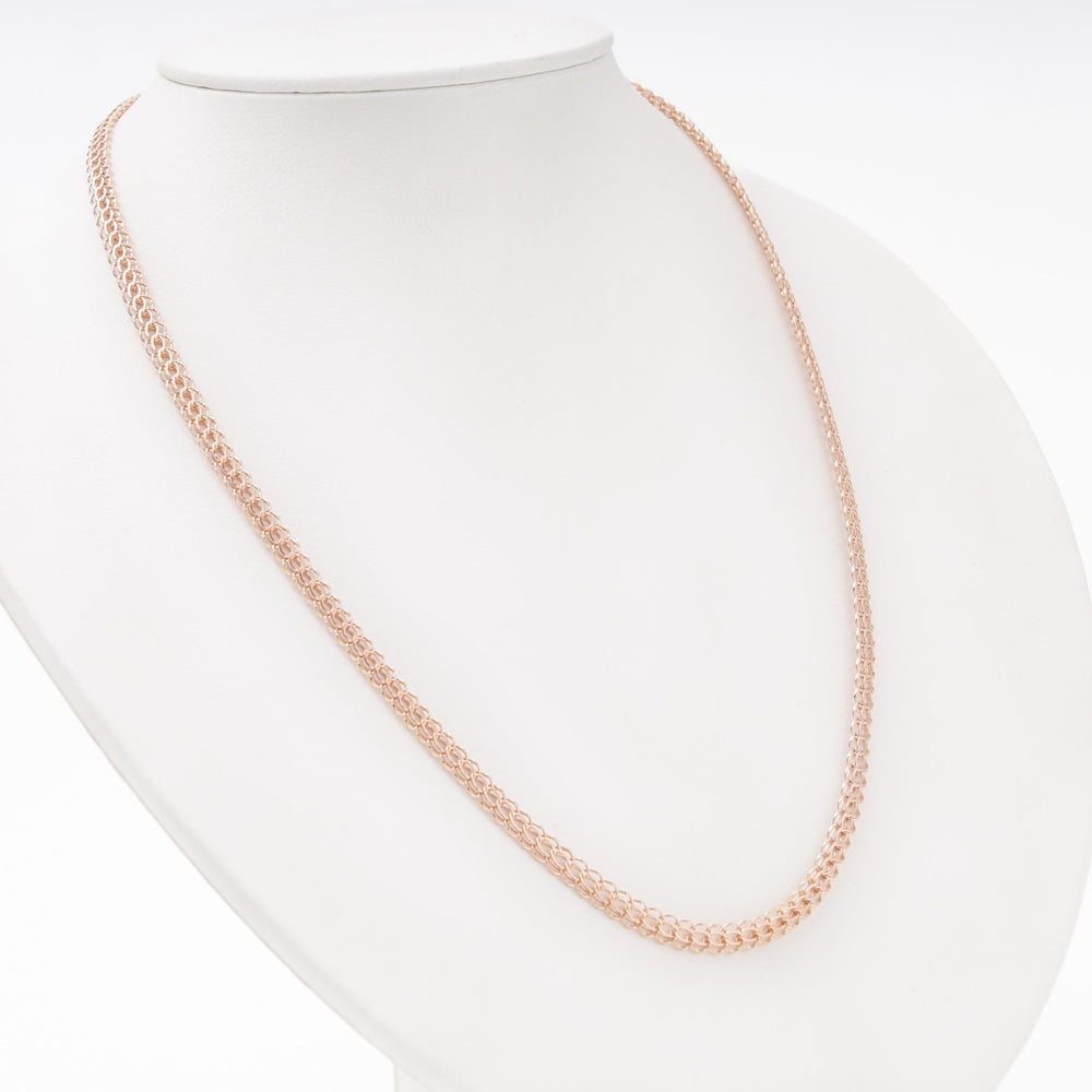 Cardinal Chain 14K (585) Rose Gold | Ukrainian Jewelry