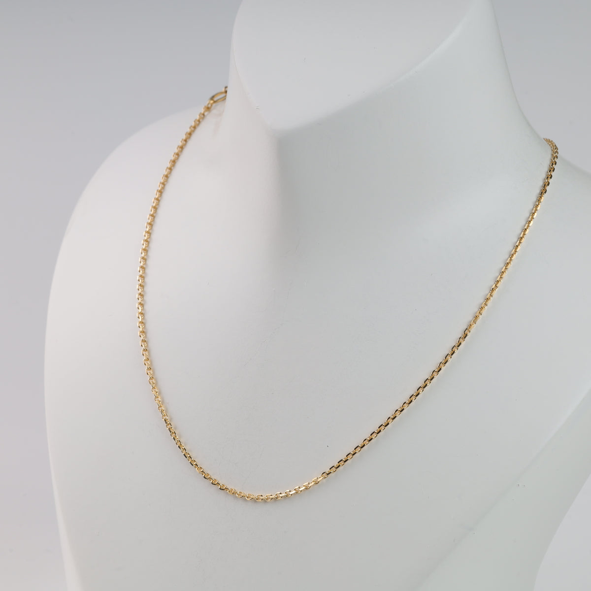 Gold anchor chain | Yellow Gold 585 (14K) - Ukrainian Jewelry