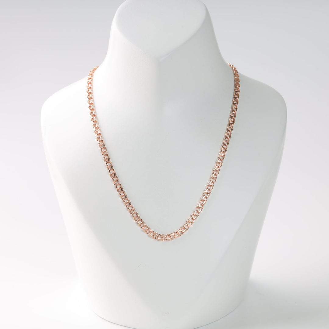 Bismarck Chain 14K (585) Rose Gold | Ukrainian Jewelry
