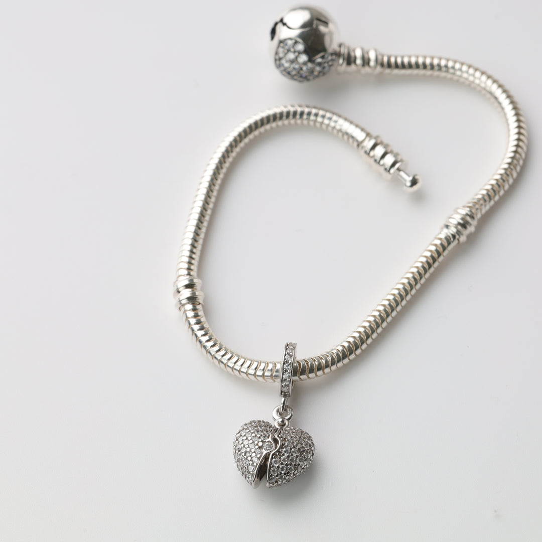 "Сreate" heart Bracelet - Ukrainian Jewelry