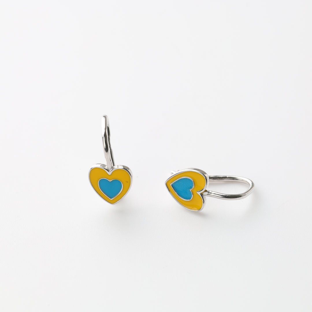 "True Love" enamel - Ukrainian Jewelry