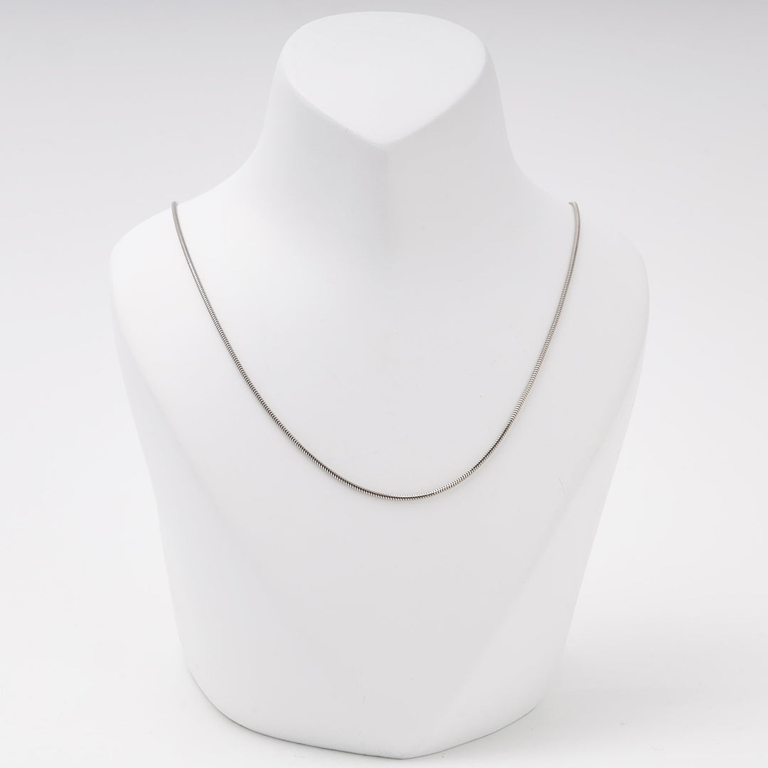 Silver 925 Thin Snake Chain Necklace | Ukrainian Jewelry