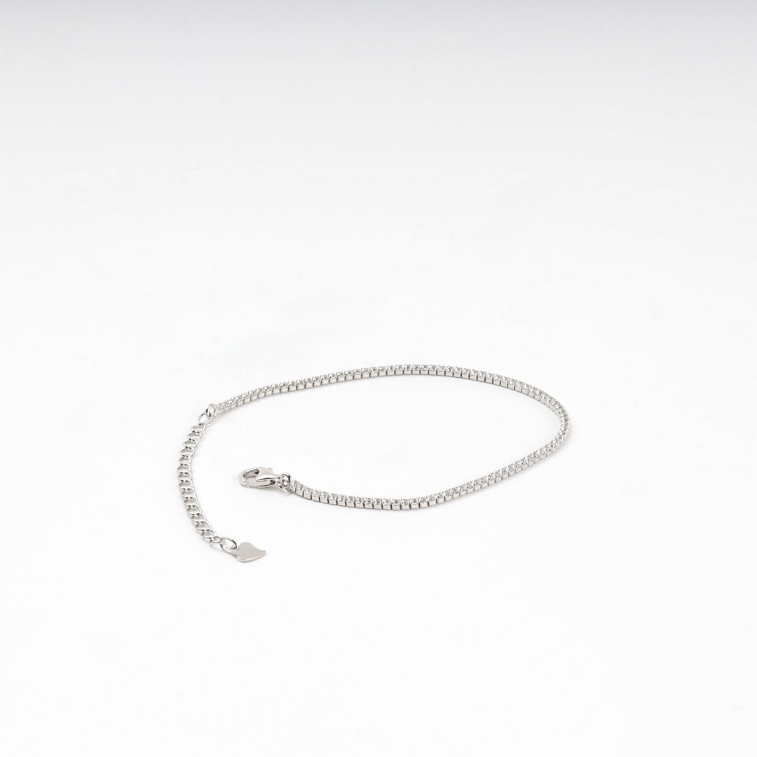 Silver 925 Tennis Bracelet with Cubic Zirconia | Ukrainian Jewelry
