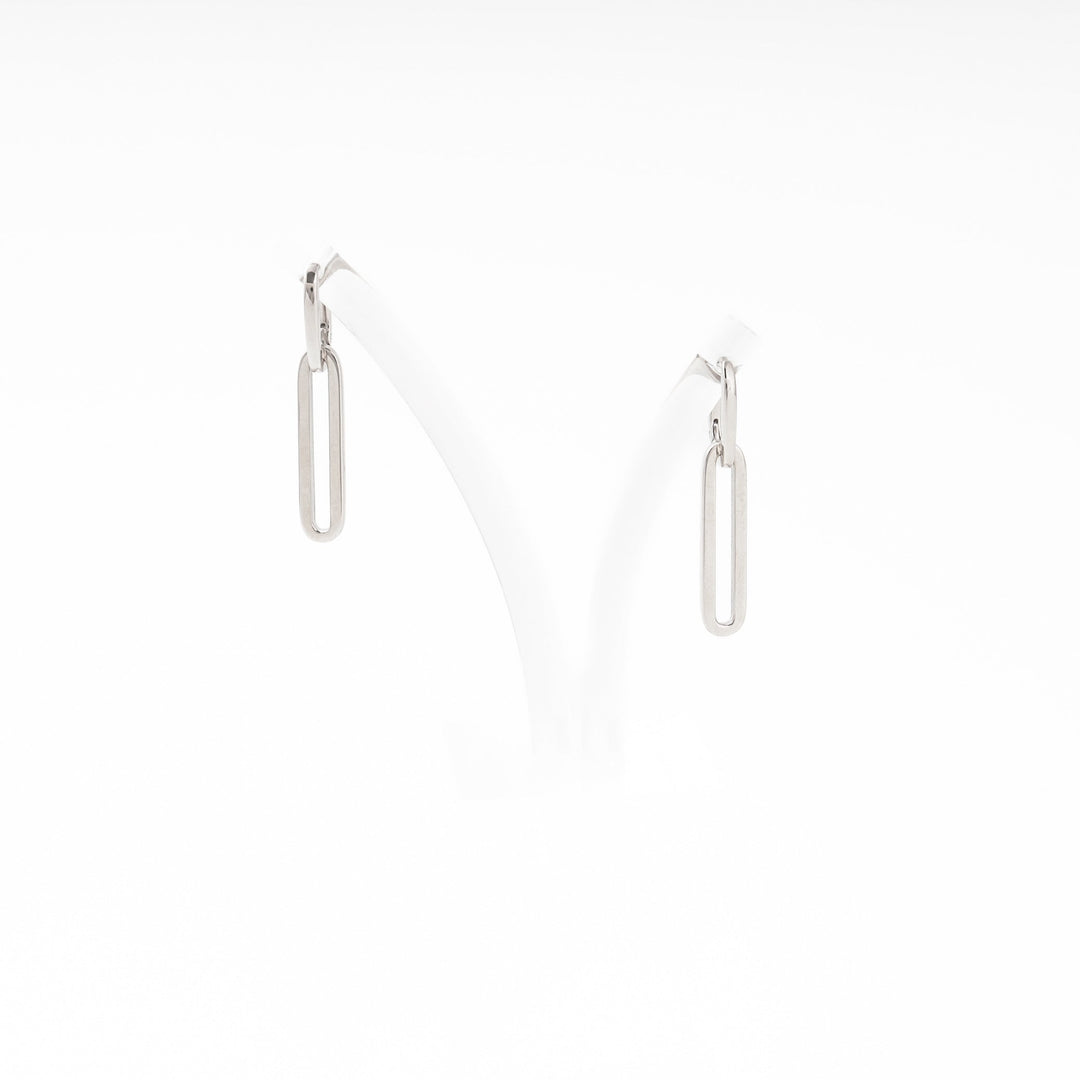 Silver 925 Convertible Earrings, Geometric Drop | Ukrainian Jewelry