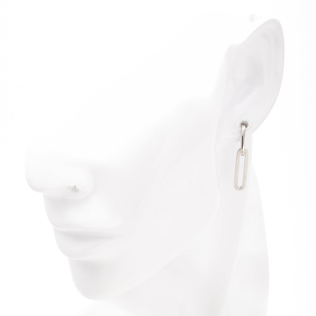 Silver 925 Convertible Earrings, Geometric Drop | Ukrainian Jewelry