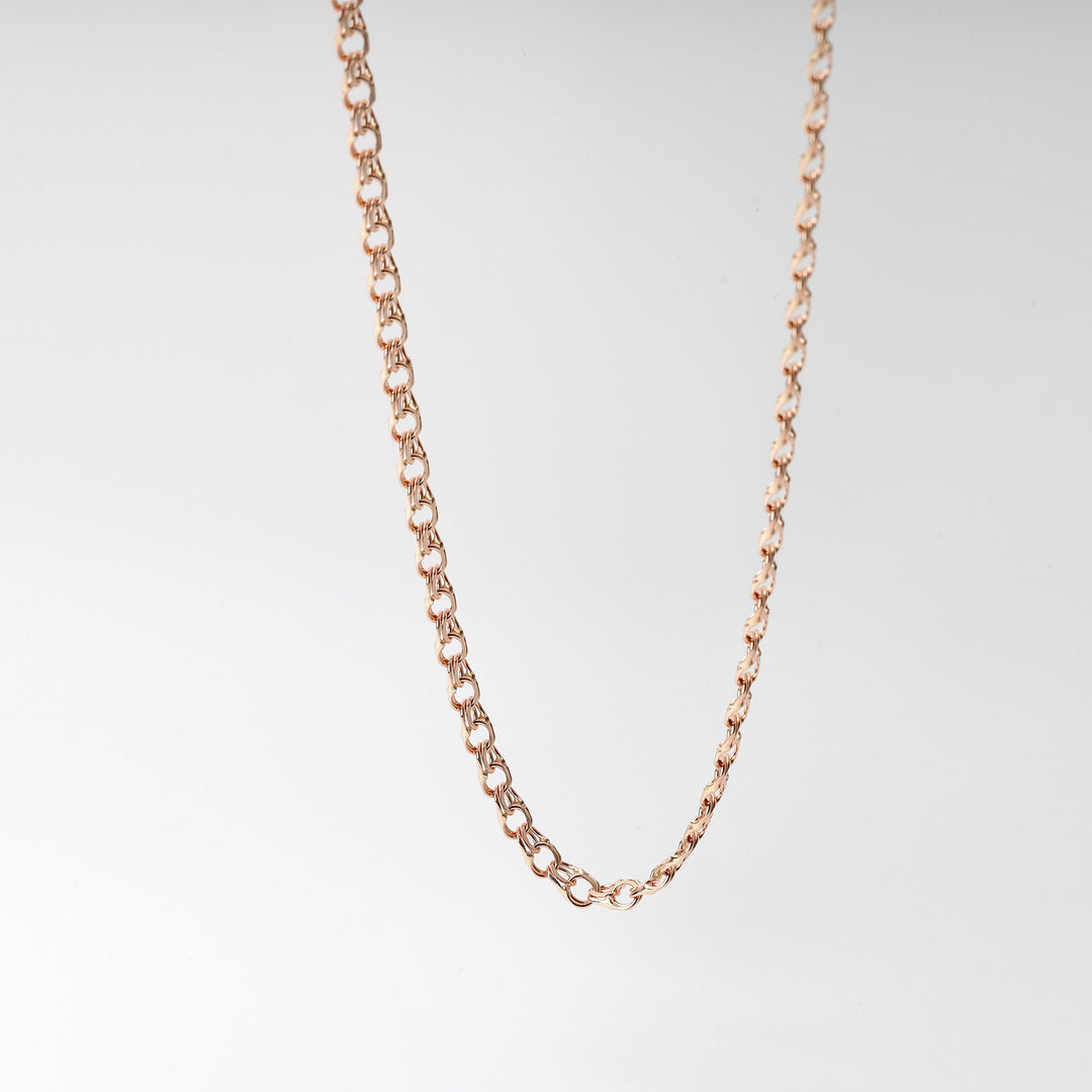 Bismarck Chain 14K (585) Rose Gold | Ukrainian Jewelry