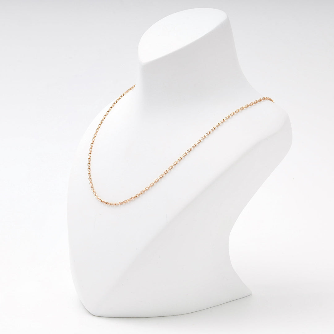 Rose Gold 585 (14K) Cable Chain Necklace | Ukrainian Jewelry