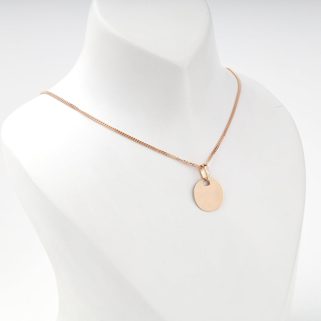 Rose Gold 14K (585) Ukrainian Ornamental Star Pendant | Ukrainian Jewelry