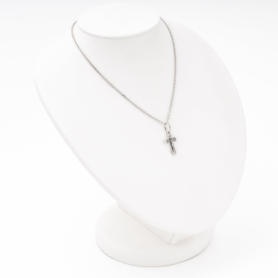Children's Silver 925 Small Crucifix Pendant | Ukrainian Jewelry