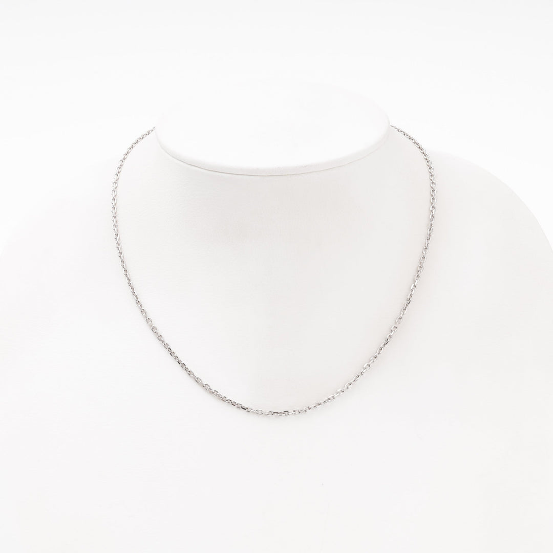 Silver 925 Diamond-Cut Cable Chain Necklace | Ukrainian Jewelry