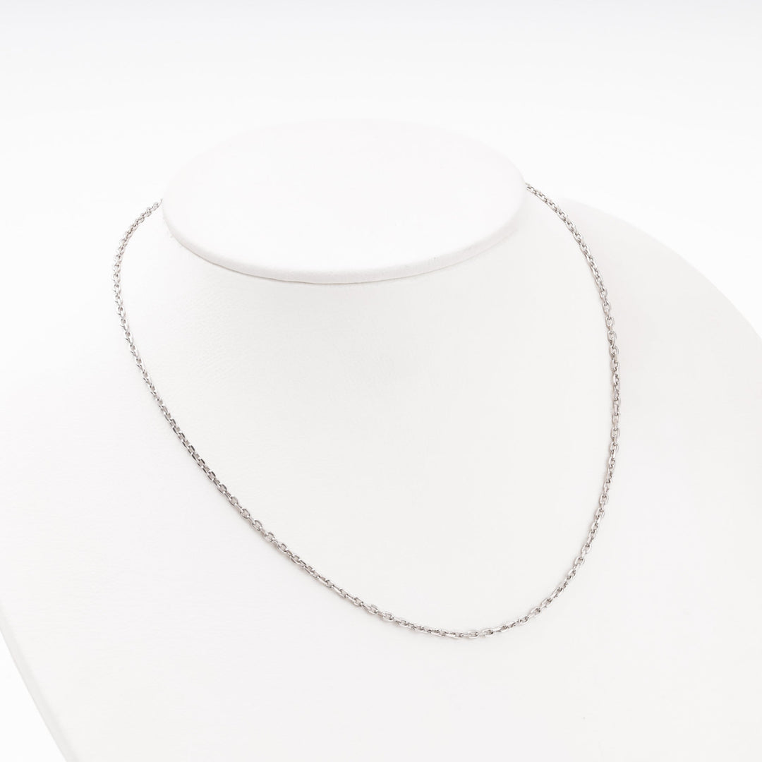 Silver 925 Diamond-Cut Cable Chain Necklace | Ukrainian Jewelry