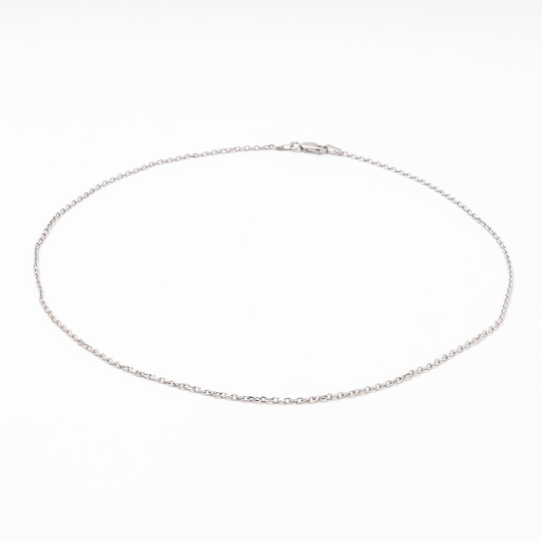 Silver 925 Diamond-Cut Cable Chain Necklace | Ukrainian Jewelry