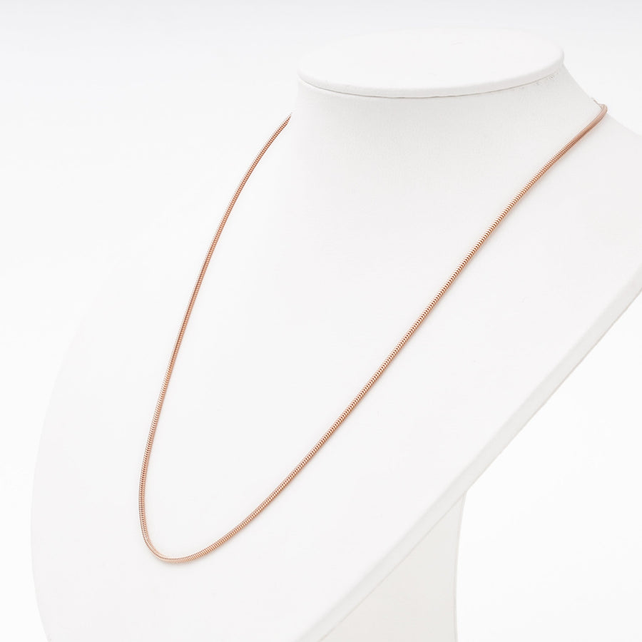 Rose Gold Snake Chain, 14K (585) | Ukrainian Jewelry