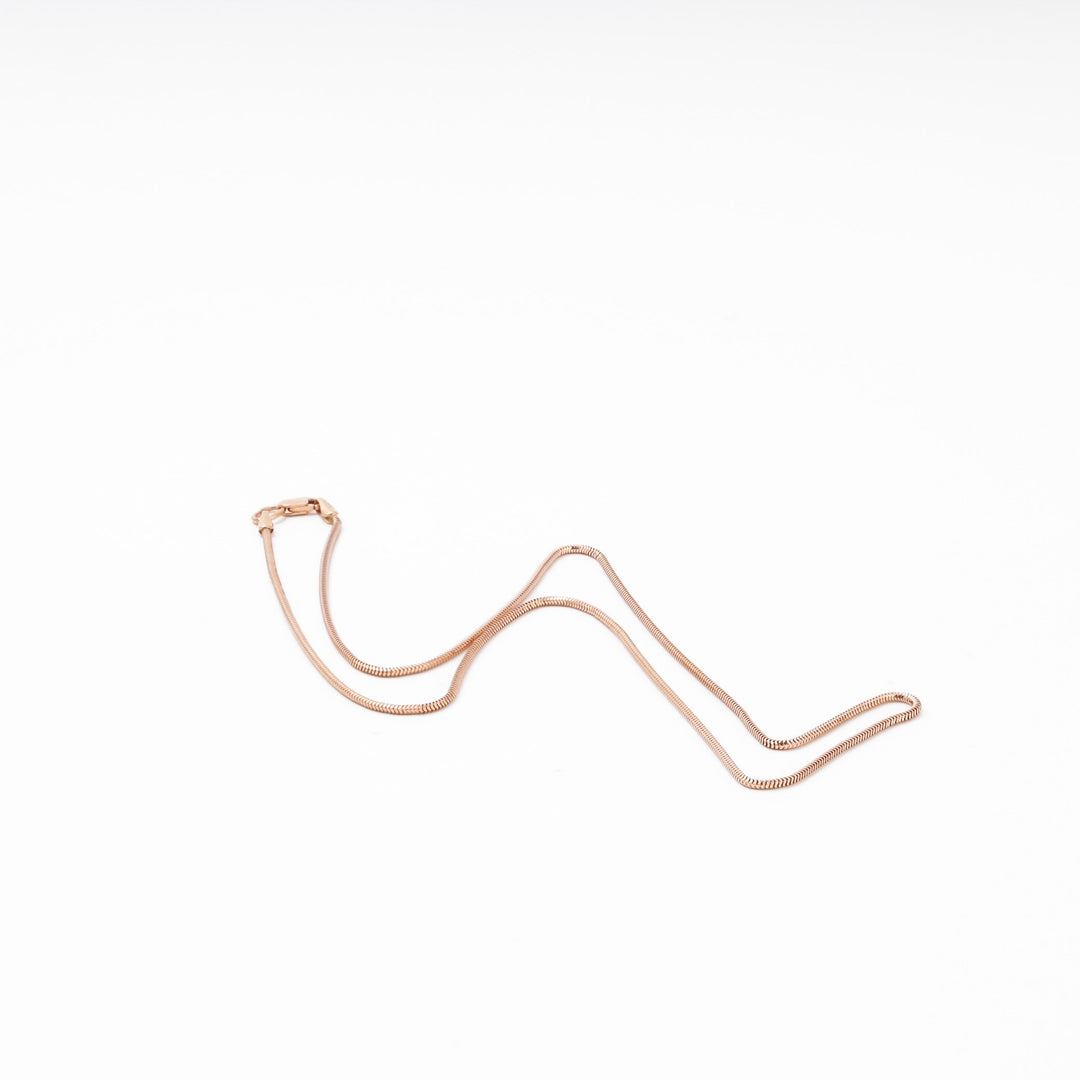 Rose Gold Snake Chain, 14K (585) | Ukrainian Jewelry