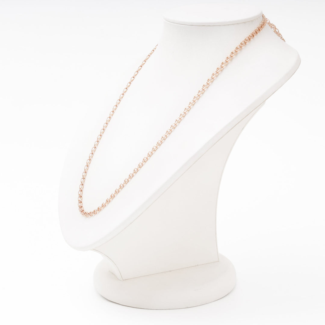 Rose Gold Bismarck Chain, 14K (585) | Ukrainian Jewelry