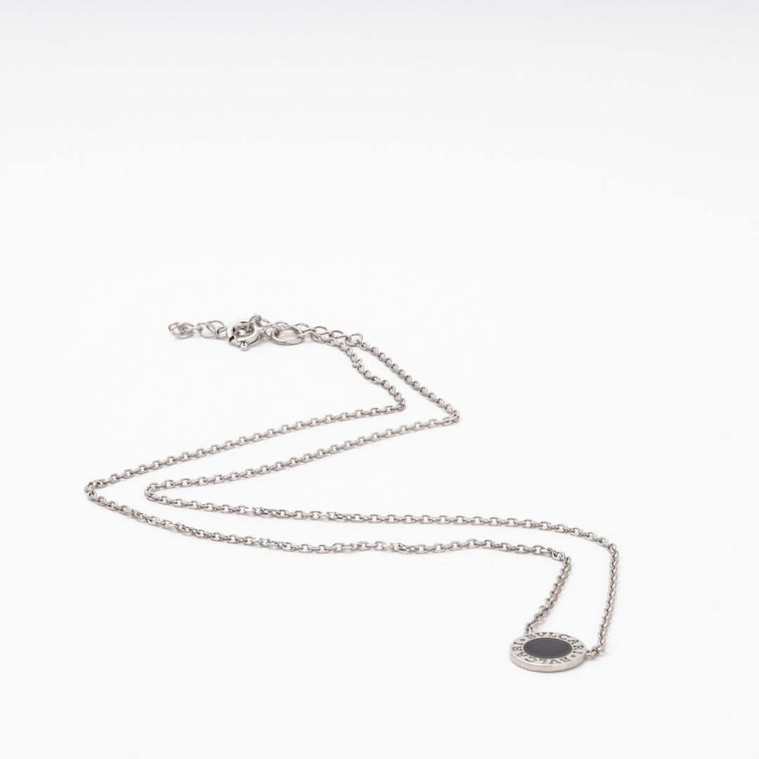 Silver 925 Necklace with Round Enamel Pendant | Ukrainian Jewelry