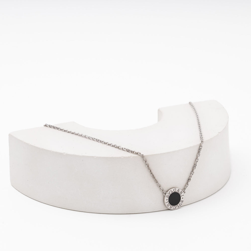 Silver 925 Necklace with Round Enamel Pendant | Ukrainian Jewelry