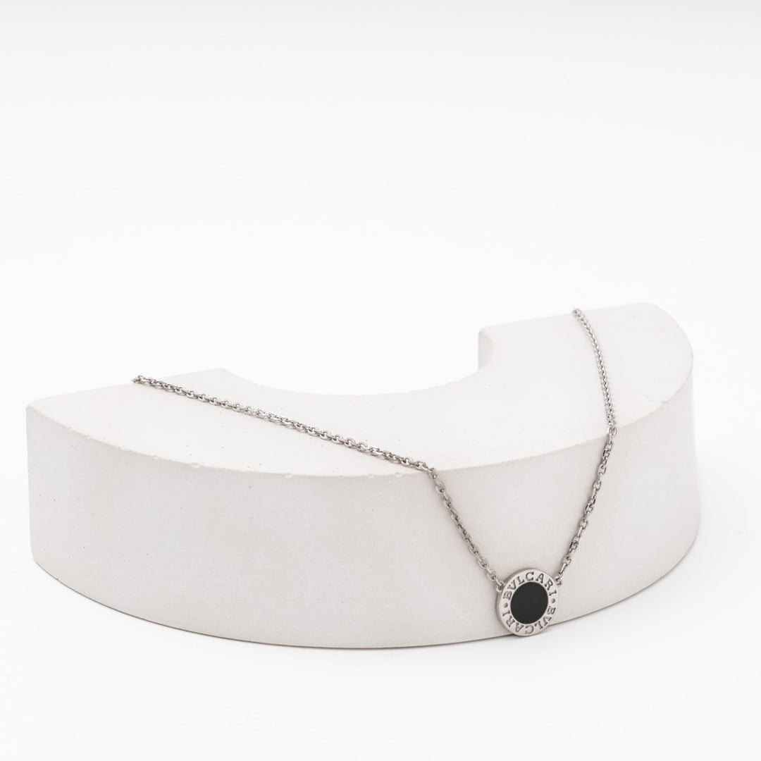 Silver 925 Necklace with Round Enamel Pendant | Ukrainian Jewelry