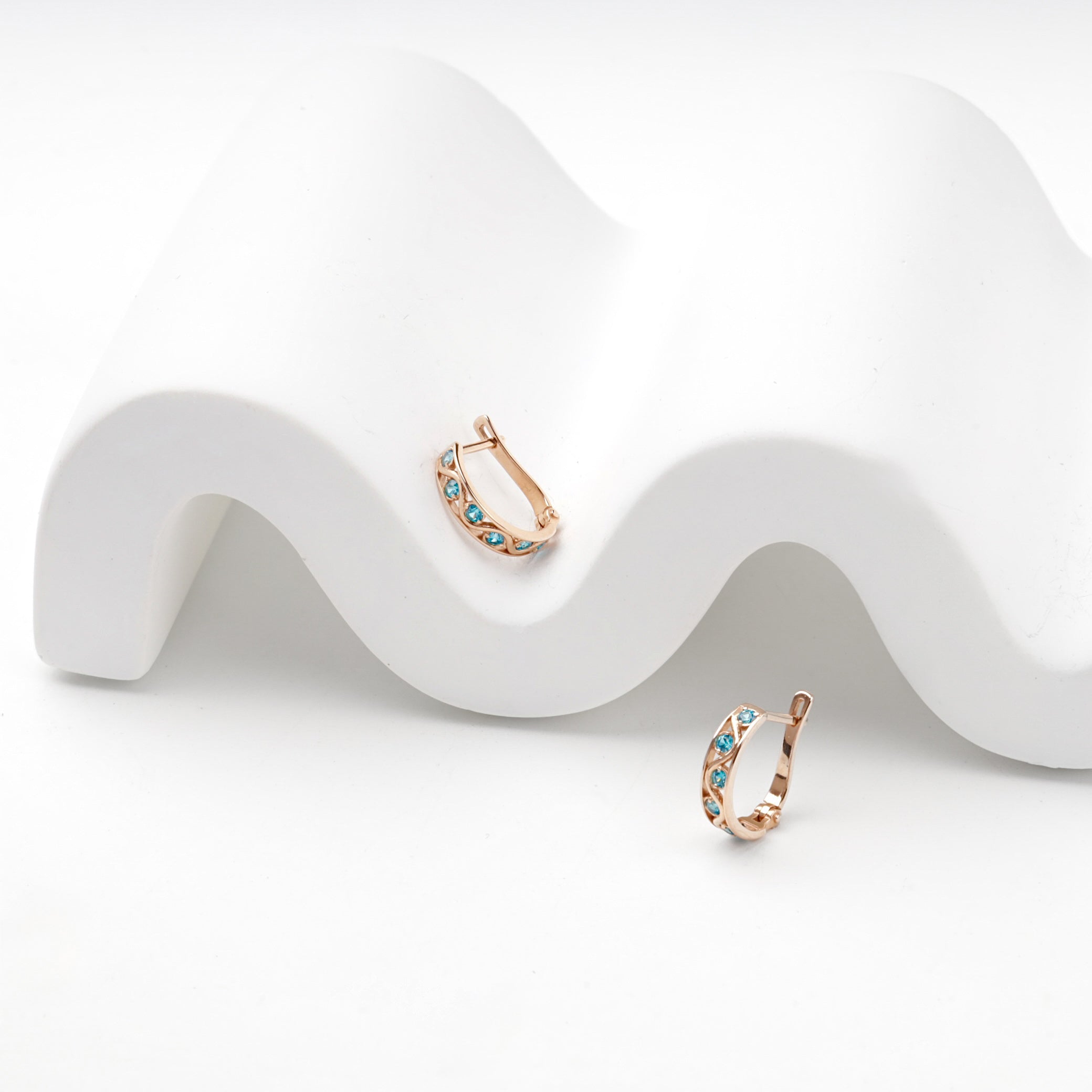 Ukrainian Earrings — Gold & Silver