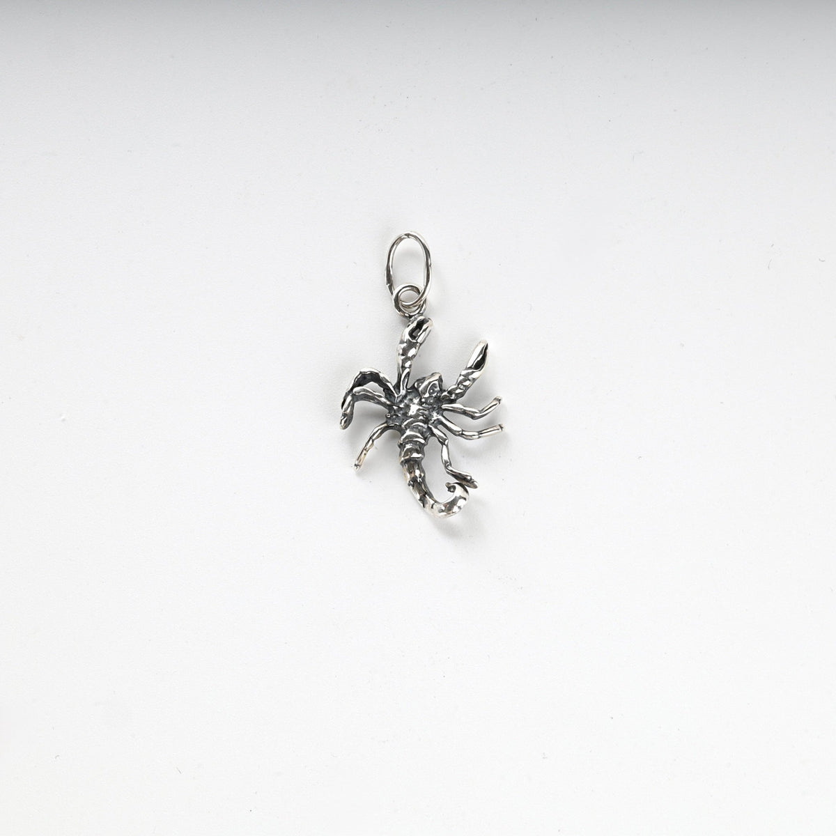 Silver 925 Sculptural Scorpion Pendant | Ukrainian Jewelry