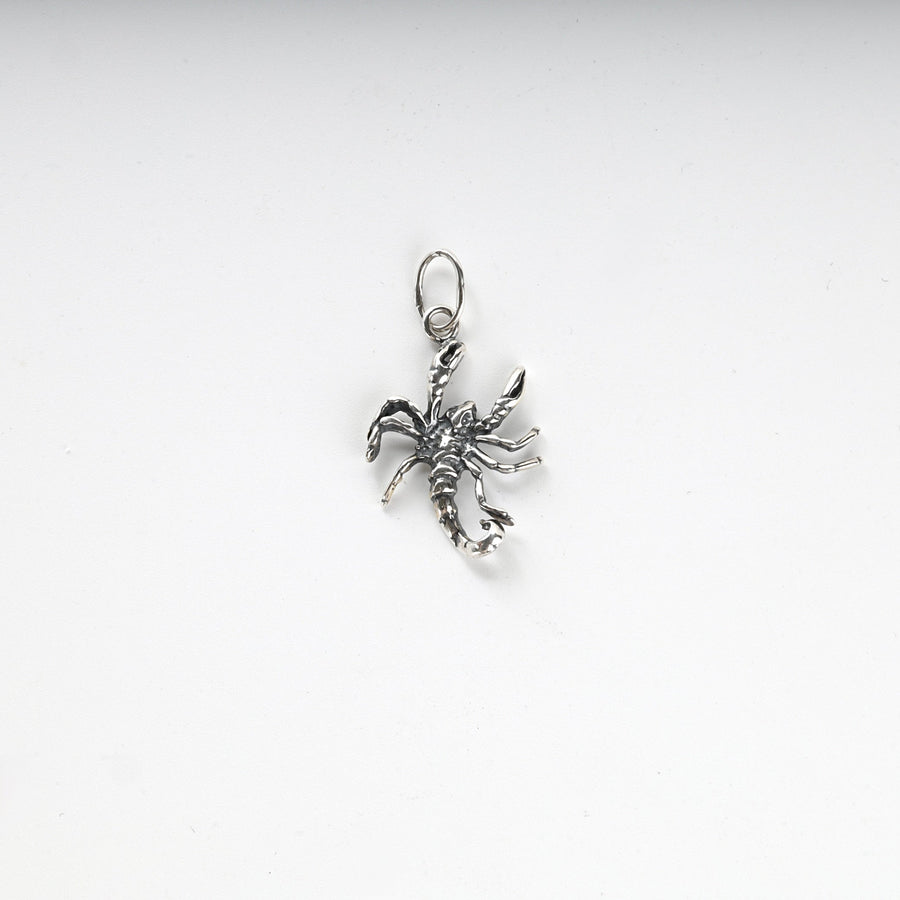 Silver 925 Sculptural Scorpion Pendant | Ukrainian Jewelry